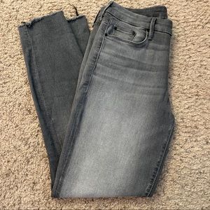 Mother Jeans, Looker Ankle Fray, Size 28